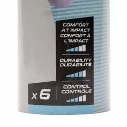 Perfly Badminton PSC500 Plastic Shuttlecock Medium 6-pack