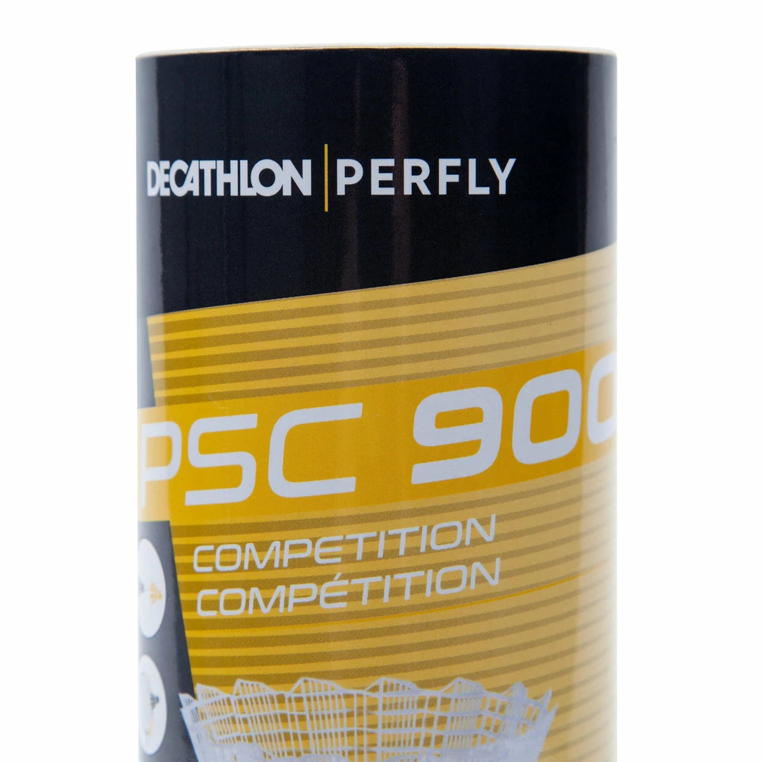 Perfly PSC900 Plastic Shuttlecock Medium 6-pack Badminton