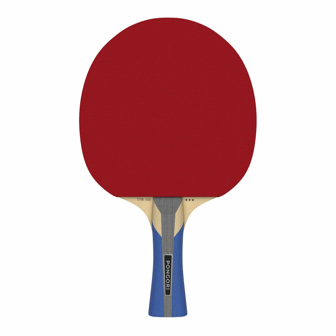 Pongori Table Tennis Set Of 2 TTR 100 Paddles And 3 TTB 100* 40+ Balls