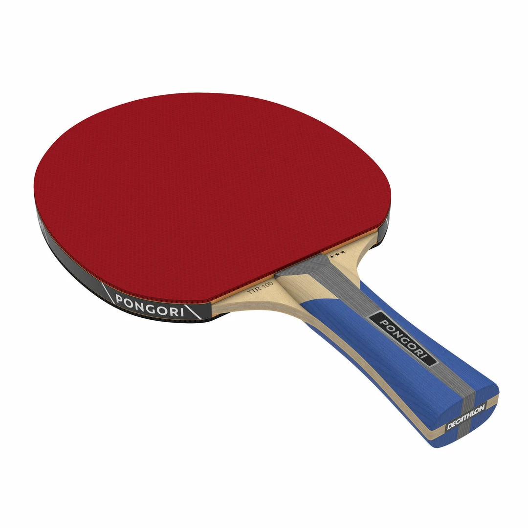 Pongori Table Tennis Set Of 2 TTR 100 Paddles And 3 TTB 100* 40+ Balls