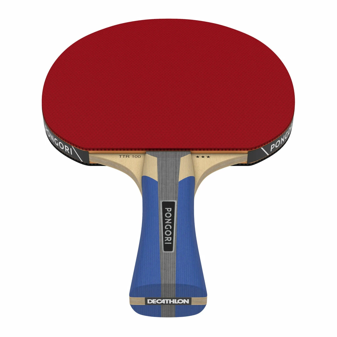 Pongori Table Tennis Set Of 2 TTR 100 Paddles And 3 TTB 100* 40+ Balls