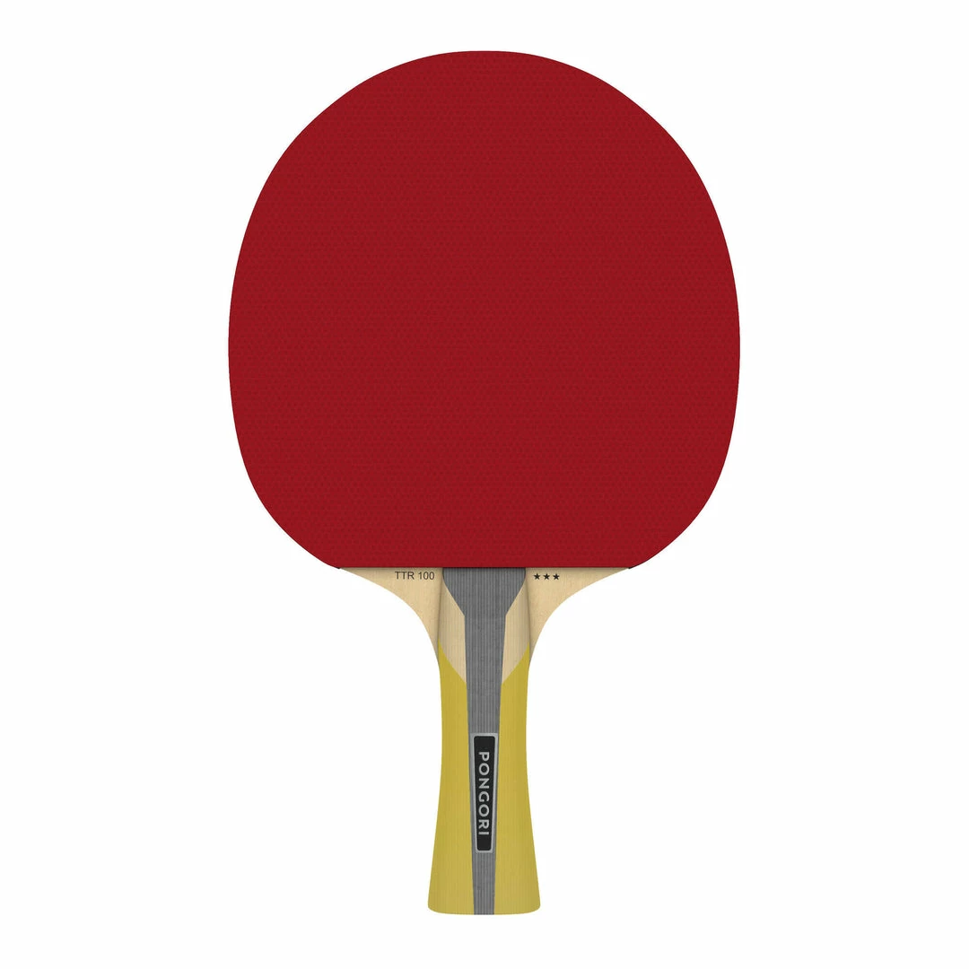 Pongori Table Tennis Set Of 2 TTR 100 Paddles And 3 TTB 100* 40+ Balls