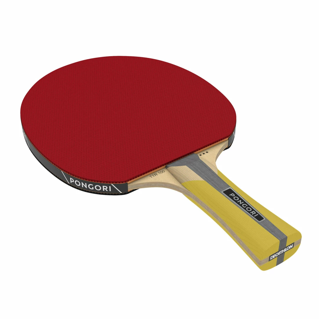 Pongori Table Tennis Set Of 2 TTR 100 Paddles And 3 TTB 100* 40+ Balls