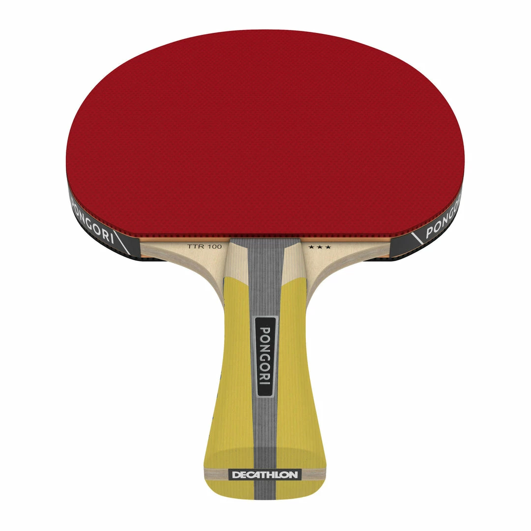 Pongori Table Tennis Set Of 2 TTR 100 Paddles And 3 TTB 100* 40+ Balls