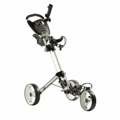 Inesis Compact 3-Wheel Golf Push Cart Badminton