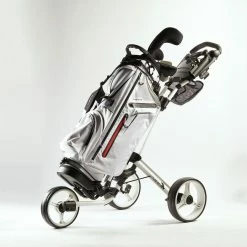 Inesis Compact 3-Wheel Golf Push Cart Badminton