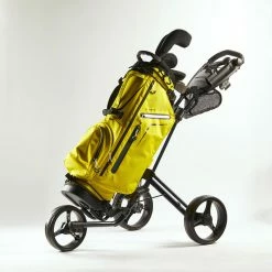 Inesis Compact 3-Wheel Golf Push Cart Badminton
