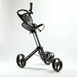 Inesis Compact 3-Wheel Golf Push Cart Badminton
