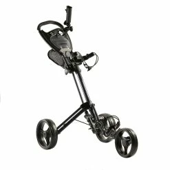 Inesis Compact 3-Wheel Golf Push Cart Badminton