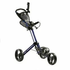 Inesis Compact 3-Wheel Golf Push Cart Badminton