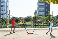 Perfly Portable Badminton Set With Net 2 Rackets And 2 Shuttlecocks 118