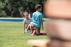 Perfly Portable Badminton Set With Net 2 Rackets And 2 Shuttlecocks 118