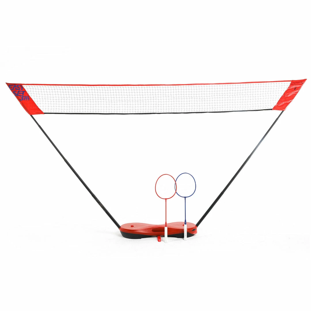 Perfly Portable Badminton Set With Net 2 Rackets And 2 Shuttlecocks 118"