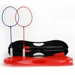 Perfly Portable Badminton Set With Net 2 Rackets And 2 Shuttlecocks 118"