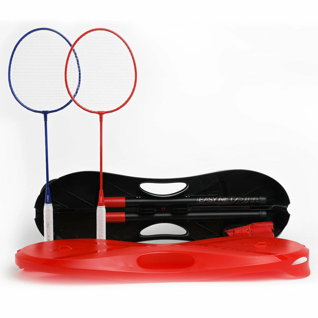 Perfly Portable Badminton Set With Net 2 Rackets And 2 Shuttlecocks 118"