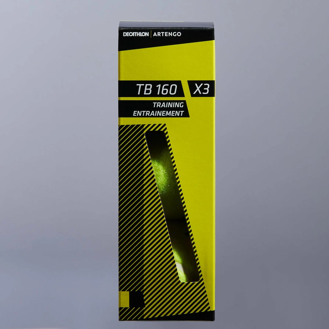 Artengo TB160, Tennis Ball, 3-Pack