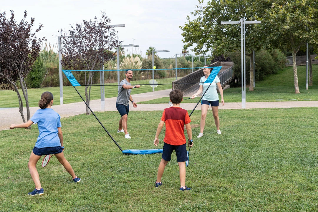 Perfly Portable Badminton Set With Net 2 Rackets And 2 Shuttlecocks 118"