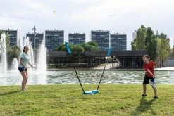 Perfly Portable Badminton Set With Net 2 Rackets And 2 Shuttlecocks 118