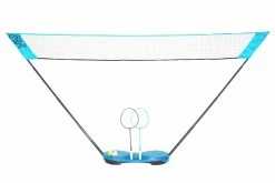 Perfly Portable Badminton Set With Net 2 Rackets And 2 Shuttlecocks 118