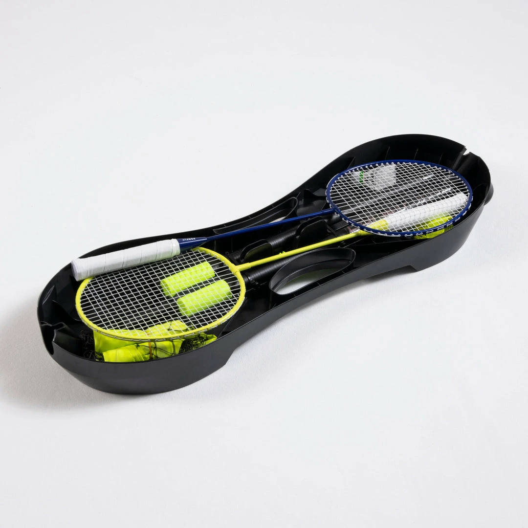 Perfly Portable Badminton Set With Net 2 Rackets And 2 Shuttlecocks 118"