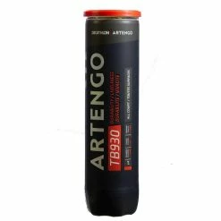 Artengo TB930, Tennis Balls, 4-Pack