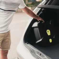 Artengo Portable Swingball Tether Tennis Set, 1 Post + 2 Rackets + 1 Ball