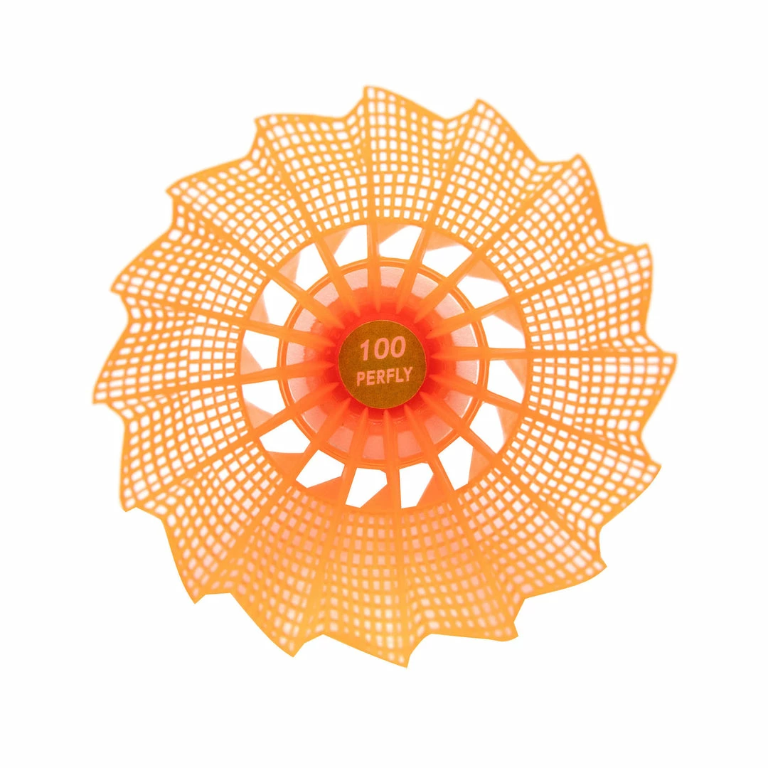 Perfly Badminton PSC100 Plastic Shuttlecock Medium 3-pack