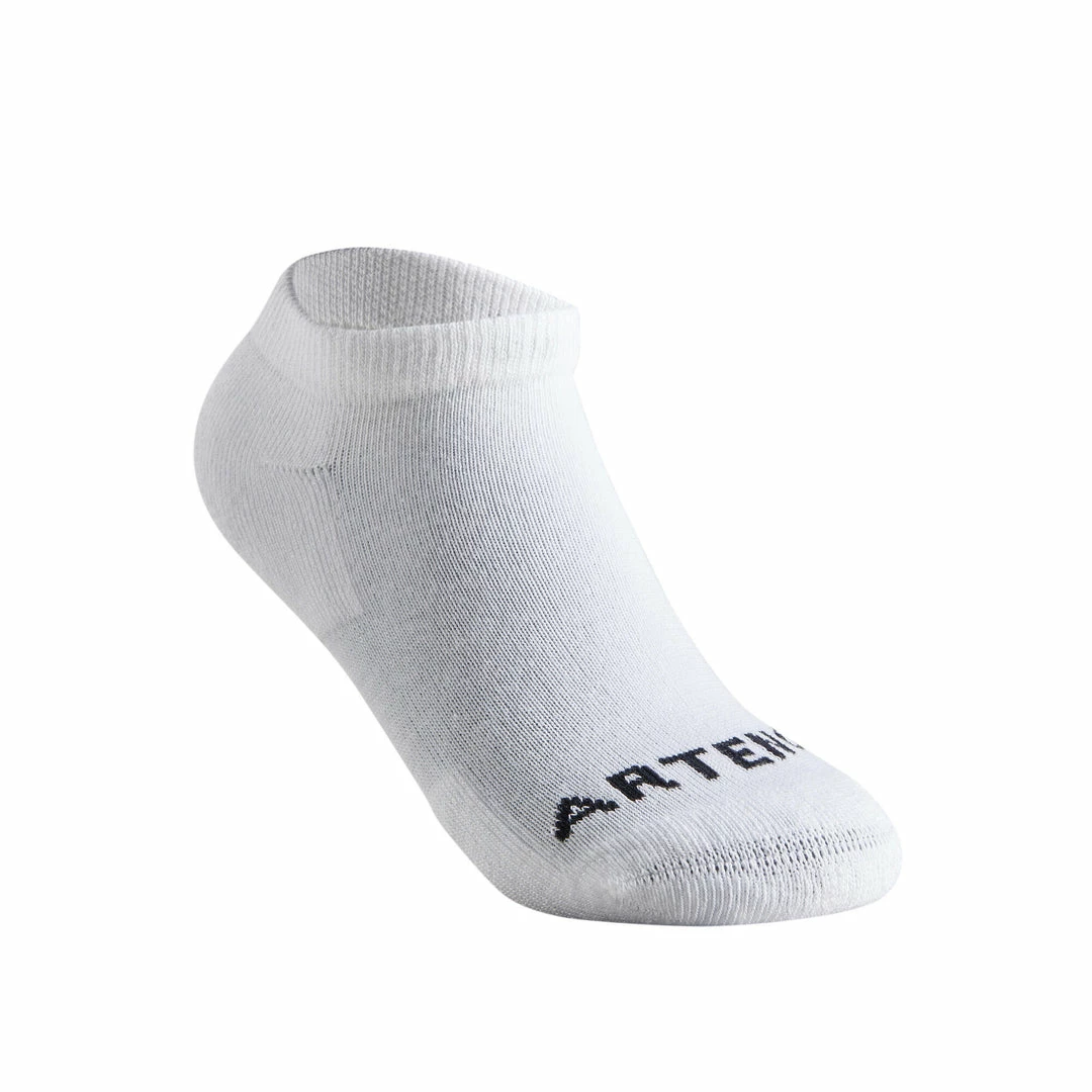 Artengo RS100, Low-Cut Racket Sports Socks, Kids', 3-Pack
