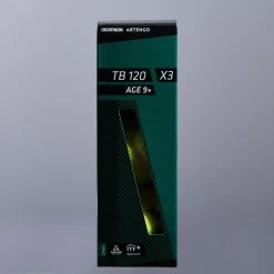 Artengo TB120, Tennis Ball, 3-Pack