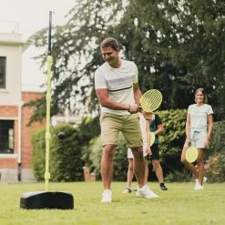 Artengo, Swingball Tether Tennis Set, 1 Post + 2 Rackets + 1 Ball