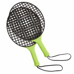 Artengo Portable Swingball Tether Tennis Set, 1 Post + 2 Rackets + 1 Ball
